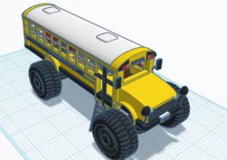 Monstor bus home