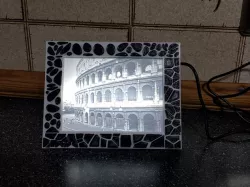 Mosaic Frame For My Light Box