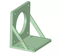 Nema 23 motorbracket