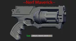 Nerf Maverick For Cosplay