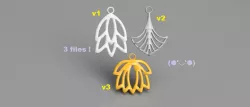 Nerves earrings (set)