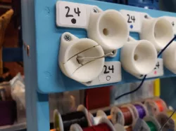 No-Slip Guide for Wire Rack