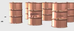 Oil Barrels 1/35th scale