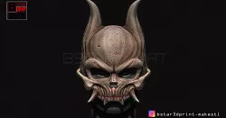Oni Skull Mask - Hannya Mask-Devil Mask