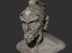Orc Bust