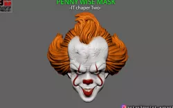 Penny Wise Mask - IT chapter Two 3D print model
