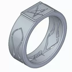 Pentagram ring