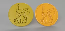pikachu coaster (pair)