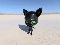 Plagg, the character from Miraculous Ladybug