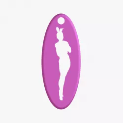 Playboy keychain