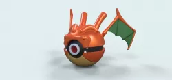 Pokeball Dragonite