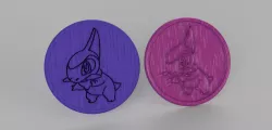 Pokemon go coasters (pair)