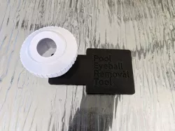 Pool Eyeball (Nozzle) Removal Tool