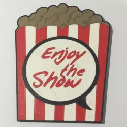 Popcorn Coaster