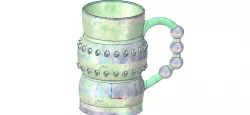 professional Coffee cup tea vessel v02 for 3d print and cnc