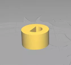 Radio 6mm volume knob