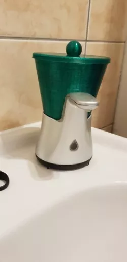 Refillable bottle for DETTOL soap dispenser