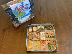 Robinson Crusoe Board Game Organizer