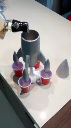 rocket shot dispenser