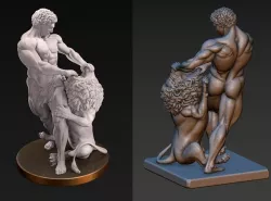 Samson and Lion