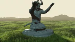 Samurai Pen Holder