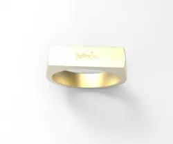 Signet Ring: Panda