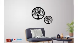 Silhouette Art Tree wall Art