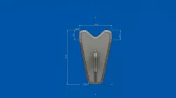 Simple wall hook
