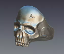 "Skull" ring