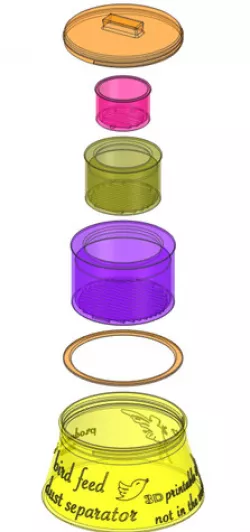 Small Dust Separator