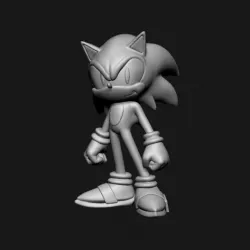 Sonic Fan Art 3D print model
