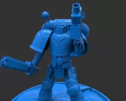 Space Marine Armor 40K Figurine