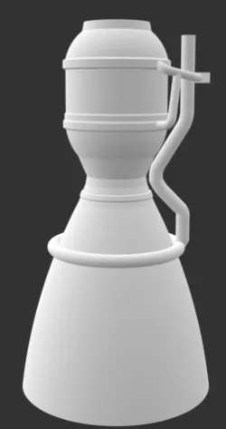 SpaceX Merlin 1D Rocket Engine