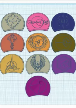 Star Trek Ascendancy Starbase Chip-Set "Race Pack"