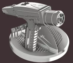 star trek discovery Phaser with stand