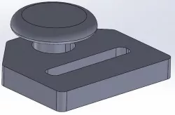 STRAP LOOP with PUSH PIN CONNECTION