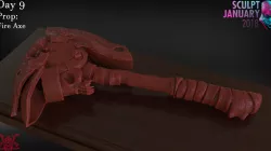 Stylized Fire Axe