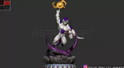 Super Frieza fighting from Dragon Ball Z 3D print model