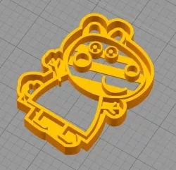Sussy Sheep (from Peppa Pig) Cookie Cutter