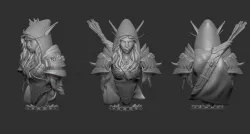 Sylvanas Windrunner Bust