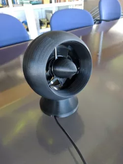 Table Fan from reused Computer Fan