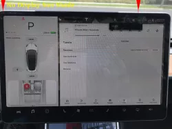 Tesla Model 3 Dash Display Shade
