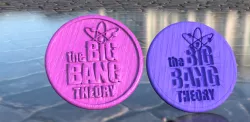 The Big Bang Theory drink-coaster
