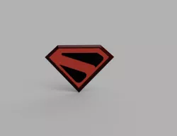 The CW Kingdom Come Superman Chest Emblem