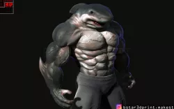 The Shark Man 3d print