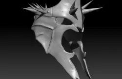 The Witch King Helmet Mask