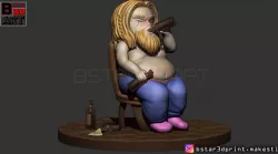 Thor Fat CHIBI version - Avenger 4 ENDGAME - from Marvel