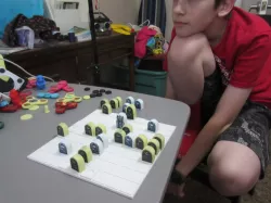 Thrones and Bones Board Game - Kid Made