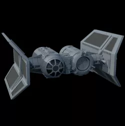 TIE Shuttle - X-wing miniatures compatible