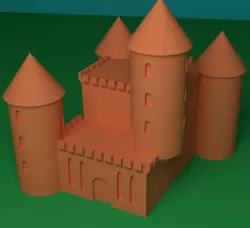 tiny castle